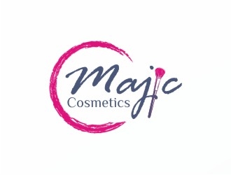 MAJIC Cosmetics  logo design by Ulid