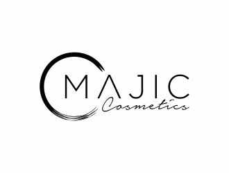 MAJIC Cosmetics  logo design by scolessi