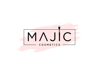 MAJIC Cosmetics  logo design by haidar