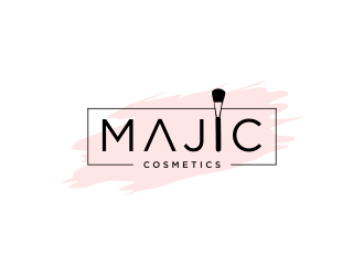 MAJIC Cosmetics  logo design by haidar