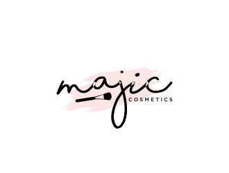 MAJIC Cosmetics  logo design by haidar