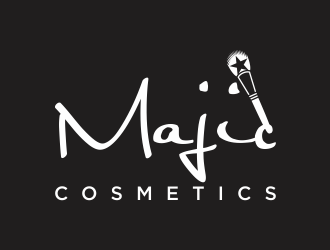 MAJIC Cosmetics  logo design by santrie
