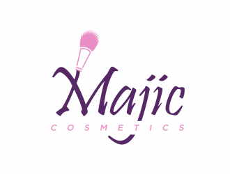 MAJIC Cosmetics  logo design by santrie
