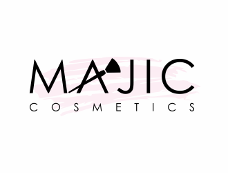 MAJIC Cosmetics  logo design by Msinur