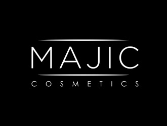 MAJIC Cosmetics  logo design by Msinur