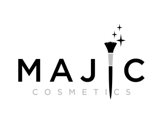 MAJIC Cosmetics  logo design by cikiyunn
