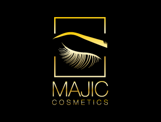 MAJIC Cosmetics  logo design by czars