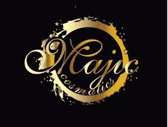 MAJIC Cosmetics  logo design by webmall