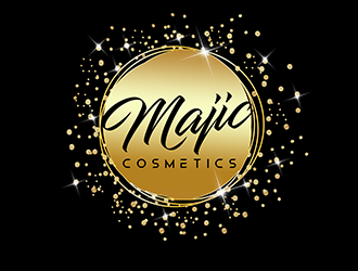 MAJIC Cosmetics  logo design by 3Dlogos