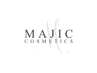 MAJIC Cosmetics  logo design by bricton