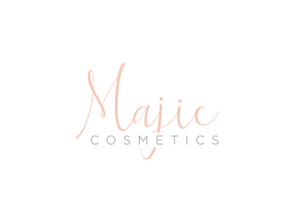 MAJIC Cosmetics  logo design by bricton