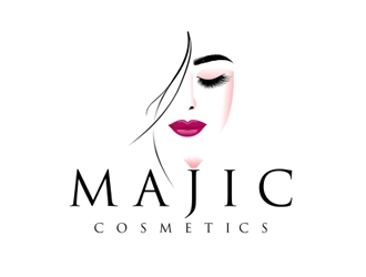 MAJIC Cosmetics  logo design by rahmatillah11