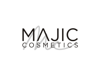 MAJIC Cosmetics  logo design by rief