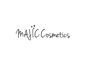 MAJIC Cosmetics  logo design by Adundas