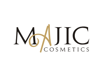 MAJIC Cosmetics  logo design by amitdesigner