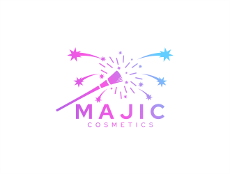 MAJIC Cosmetics  logo design by krisnabrilliant