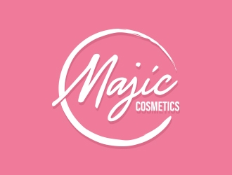 MAJIC Cosmetics  logo design by adm3