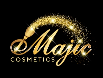 MAJIC Cosmetics  logo design by Roma