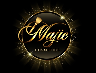 MAJIC Cosmetics  logo design by Roma