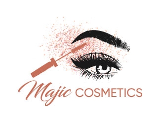 MAJIC Cosmetics  logo design by AYATA