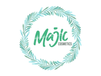 MAJIC Cosmetics  logo design by adm3