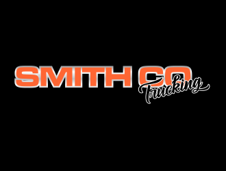 Smith Co. Trucking logo design by eagerly