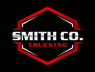 Smith Co. Trucking logo design by scolessi