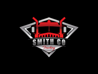 Smith Co. Trucking logo design by nona