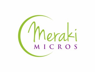 Meraki Micros logo design by scolessi