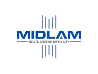 Midlam Builders Group logo design by alby