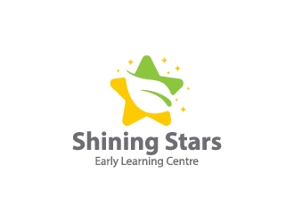 Shining Stars Early Learning Centre logo design by wongndeso