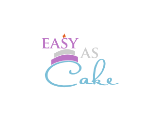 Easy As Cake logo design by sodimejo