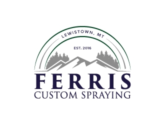 Ferris Custom Spraying, LLC logo design by aryamaity