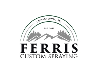 Ferris Custom Spraying, LLC logo design by aryamaity