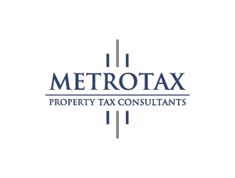 Metrotax Property Tax Consultants logo design by wongndeso