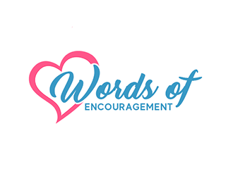Words Of Encouragement  logo design by Optimus
