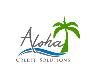 Aloha Credit Solutions logo design by Purwoko21