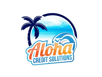 Aloha Credit Solutions logo design by MarkindDesign