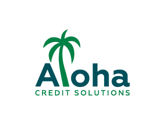 Aloha Credit Solutions logo design by denfransko