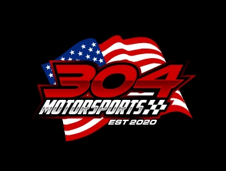 304 Motorsports logo design - 48hourslogo.com