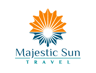 Majestic Sun Travel logo design by Coolwanz