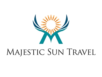 Majestic Sun Travel logo design by SteveQ