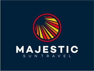 Majestic Sun Travel logo design by Alfatih05