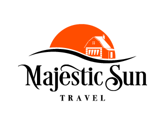 Majestic Sun Travel logo design by Ultimatum