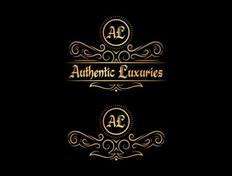 Authentic Luxuries logo design by Milutin