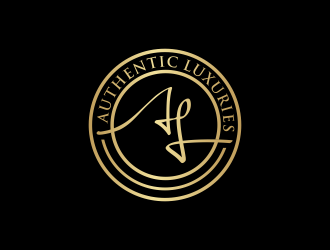 Authentic Luxuries logo design by N3V4