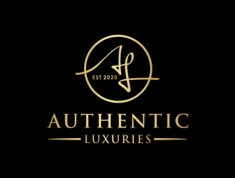 Authentic Luxuries logo design by N3V4