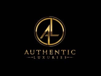 Authentic Luxuries logo design by usef44