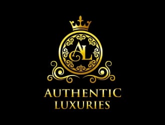 Authentic Luxuries logo design by adm3