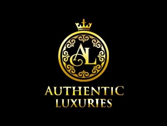 Authentic Luxuries logo design by adm3